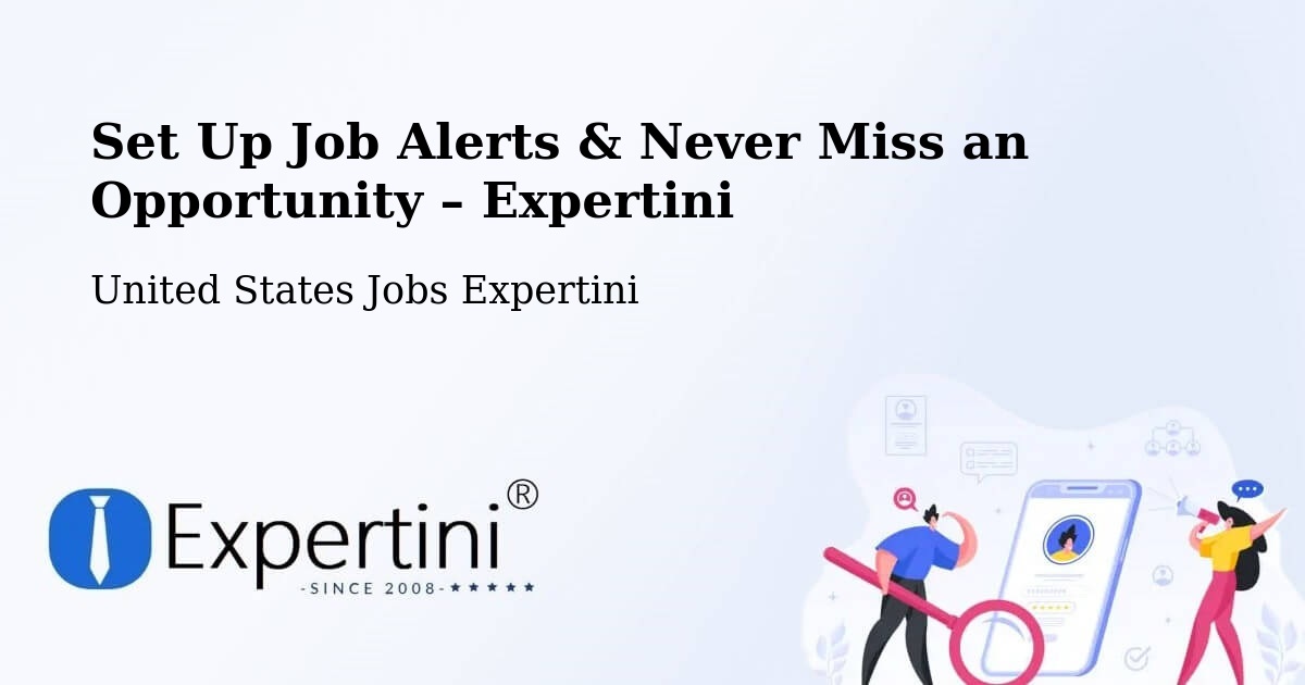 Job Alerts Guide – Get Notified About New Jobs in Harrison - Harrison, United States Jobs Expertini